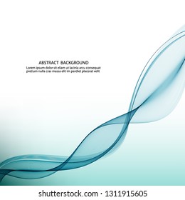 
Abstract background of blue wavy waves. Water movement design element