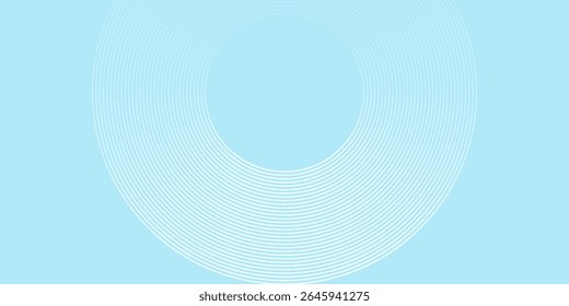 Abstract background  blue white gradations  circle blend vestor  effect shape memphis