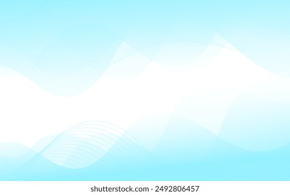 Abstract background. blue and white gradation.wave style .abstract background.eps 10