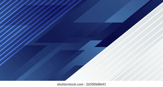 Fondo Abstractas azul y blanco con concepto corporativo moderno