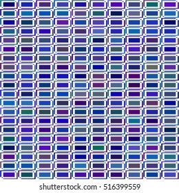 Abstract background with blue and white rectangles