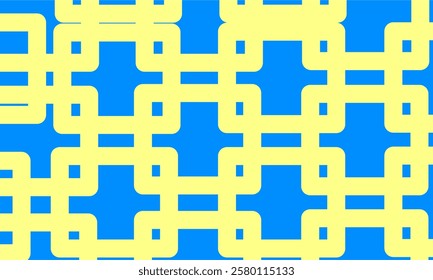 abstract background with blue and yellow lines