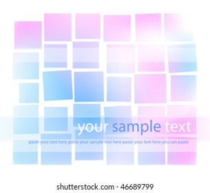 Abstract background blue-pink colored. Vector illustration. (Rgb-model, no transparency).