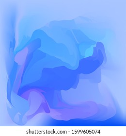 Abstract background. Blue-violet gradient for your design. Trendy website design. Greeting card, background for printing business cards, banners. EPS 10 vector