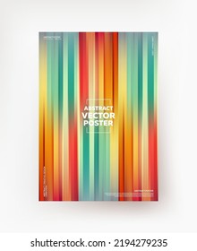Abstract background with blur. Blurred stripes. Vector.