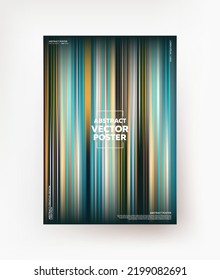 Abstract background with blur. Blurred stripes. Vector.