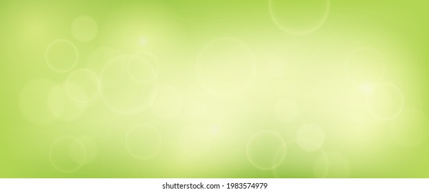 Abstract background with blur bokeh light effect. Modern colorful circular blur light backdrop. Vector illustration