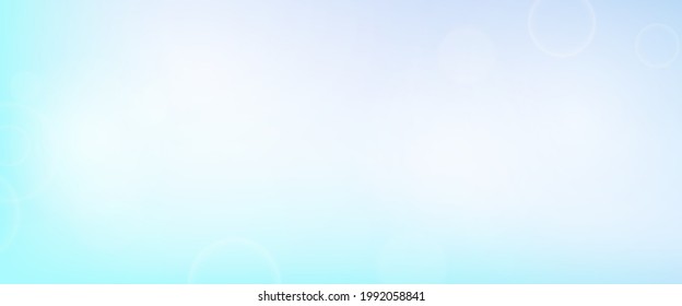 Abstract background with blur bokeh light effect. Modern colorful circular blur light backdrop. Vector illustration