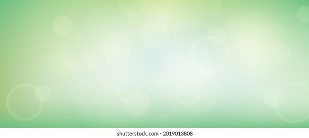 Abstract background with blur bokeh light effect. Modern colorful circular blur light backdrop. Vector illustration
