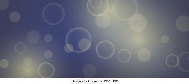 Abstract background with blur bokeh light effect. Modern colorful circular blur light backdrop. Vector illustration