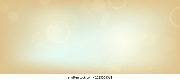 Abstract background with blur bokeh light effect. Modern colorful circular blur light backdrop. Vector illustration