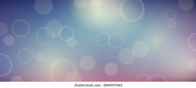 Fondo abstracto con efecto de luz borrosa. Moderno y colorido fondo circular de luz borrosa. Ilustración del vector