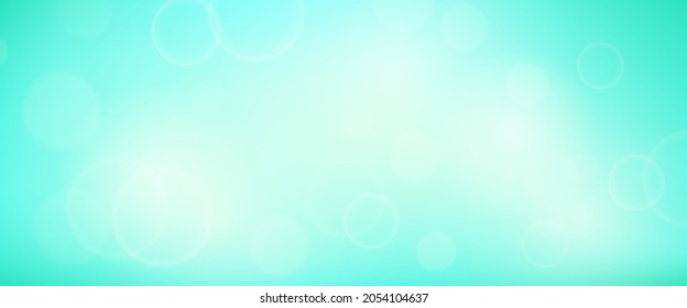 Abstract background with blur bokeh light effect. Modern colorful circular blur light backdrop. Vector illustration