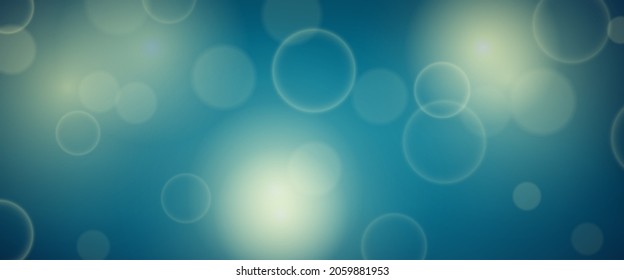 Abstract background with blur bokeh light effect. Modern colorful circular blur light backdrop. Vector illustration