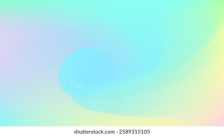 Abstract Background. Blur Creative Invitation. Iridescent Texture. Shiny Fluid. Chrome Foil. Metal Vector. Holographic Gradient. Yellow Neon Gradient. Blue Abstract Background
