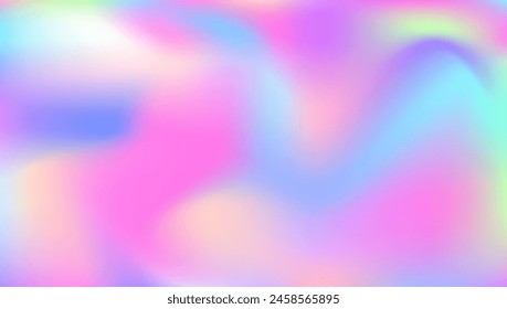 Fondo Abstractas. Imagen borrosa. Gradiente holográfico. Funda Fantasy. Invitación de holografía brillante. Textura irisada. Degradado de metal rosa. Luz de Antiguas. Fondo Abstractas violeta