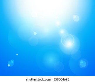 Abstract background with blur lights