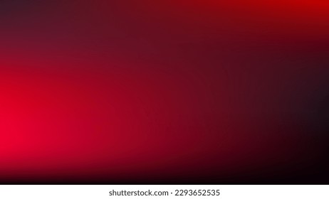Fondo abstracto con color rojo y borroso. Transición de color, gradiente de luz a oscuridad. Fondos de pantalla activos para interfaces, aplicaciones, smartphones. Calor, peligro, pasión, amor. Copiar espacio