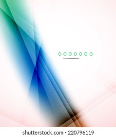 Abstract background, blur waves with shadows
