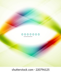 Abstract background, blur waves with shadows