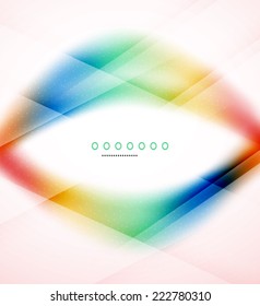 Abstract background, blur waves with shadows