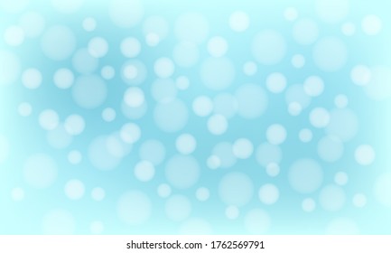 Fondo abstracto con luces de bokeh borrosas. Resumen de textura borrosa. Vector.