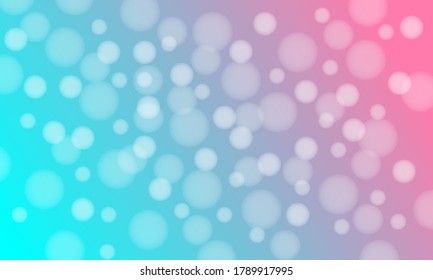 Fondo abstracto con luces de bokeh borrosas. Resumen de textura borrosa. Vector.