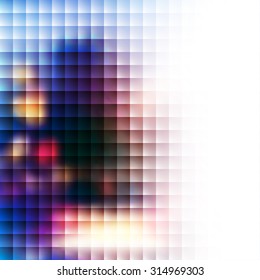 Abstract Background. Blurred city image.