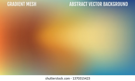 Abstract background. Blurred color backdrop. Vector illustration for your graphic design, banner, poster and app.
