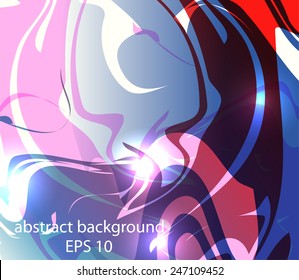 Abstract background with blurred colors