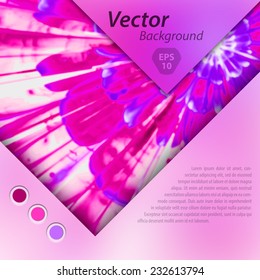Abstract background with blurred cover and logo design. Template for web and graphic interface.