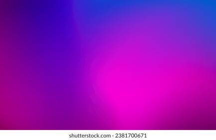 Abstract background Blurred gradient. Purple and blue colors Vector illustration 