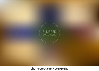 Abstract Background Blurred Image
