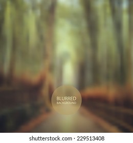Abstract Background - Blurred Image - Bamboo Forest in Japan