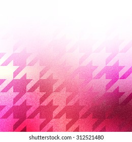 Abstract Background. Blurred Image and geometric hound-tooth elements.