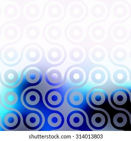 Abstract Background. Blurred Image and geometric elements.