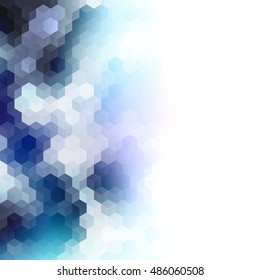 Abstract Background. Blurred Image and abstract geometric elements.