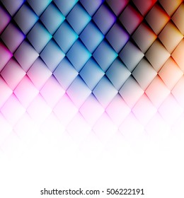 Abstract Background. Blurred Image and geometric elements.