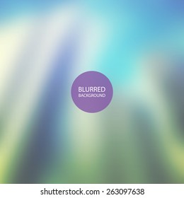 Abstrakter Hintergrund - unscharfes Bild - grün und blau