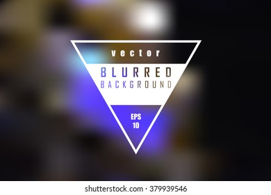 Abstract background - blurred image - lights .