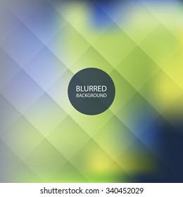 Abstract Background with Blurred Image and Lines Grid