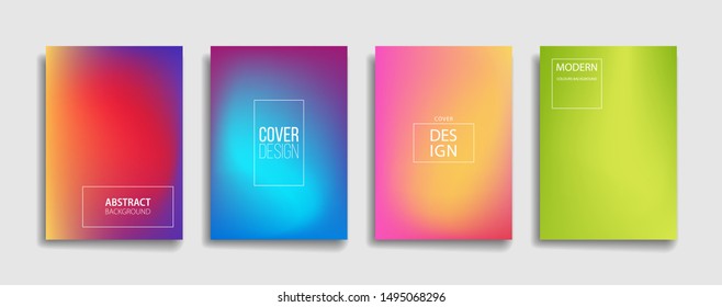 abstract background with blurred mesh color. colorful background for poster flyer banner backdrop. vertical banner. cool fluid background vector illustration.