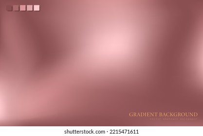 Abstract background with blurred pink gradient. Vibrant colorful fluid wallpaper with color palette. Template of modern digital backdrop, web banner with smooth pastel pattern