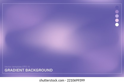 Fondo abstracto con gradiente suave y borroso. Papel colorido vibrante de fondo de agua con paleta de colores y marco. Plantilla de fondo digital moderno, banner web con un patrón pastel suave