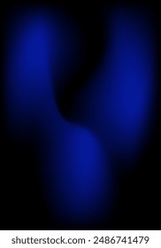Abstract background. Blurred texture. Mesh gradient. Standard poster size. Background for banner, brochure, booklet. Black and blue. Dark, deep