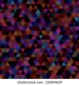 abstract background with blurred triangles