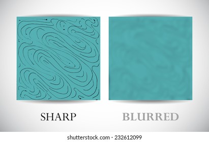 Abstract background with blurred version.