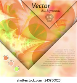 Abstract background with blurred version.