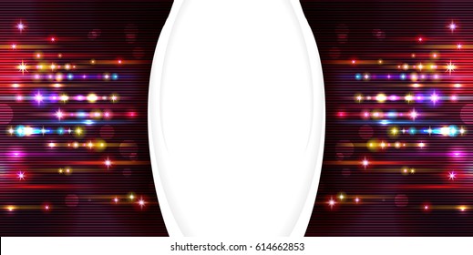 abstract background with blurry lights