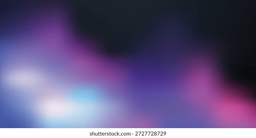 Abstrakter Hintergrund mit unscharfem Lila, Rosa und Blautönen, die eine lebendige und verträumte Vektorgrafik erstellen 10 eps